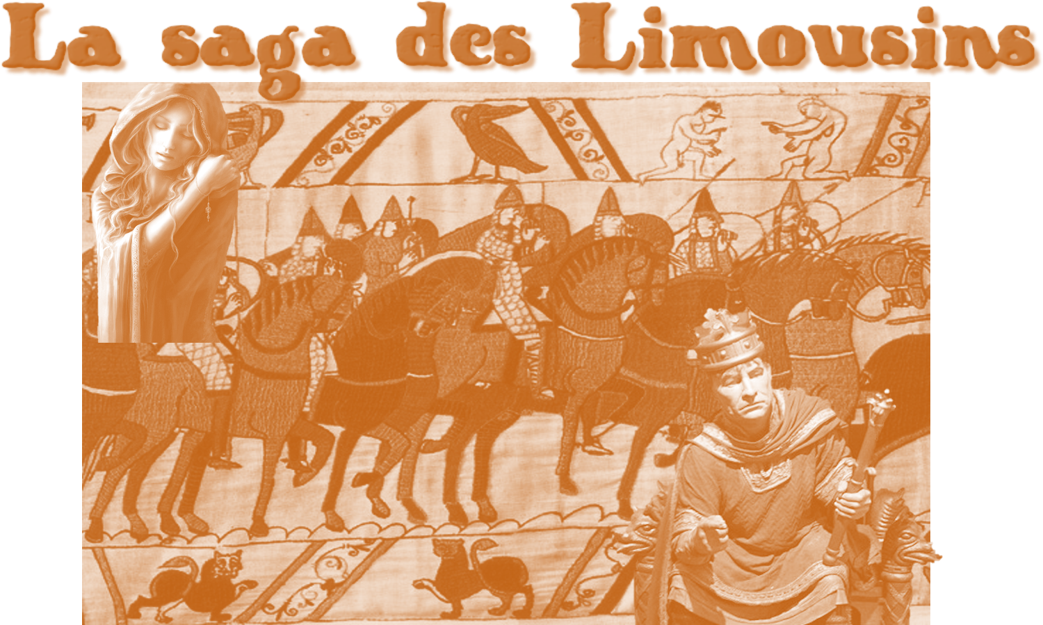 La tapisserie de Bayeux, Edith et le roi Guillaume e