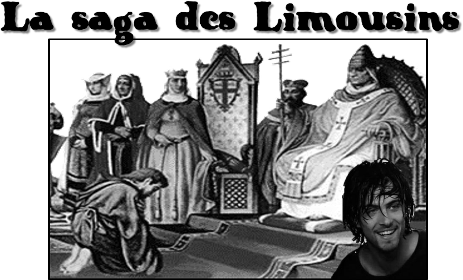 L'empereur Henri IV devant le pape Grégoire VII à Canossa et Lupus e